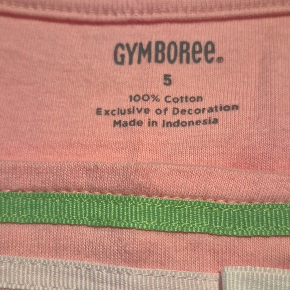 Gymboree girls size 5 Watermelon Picnic line cap sleeve ribbon 2009 line shirt - Picture 4 of 5